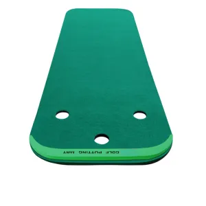 3M Golf Putting Mat Practice Training Indoor Outdoor Portable Slope Balls Soft Fleece Surface