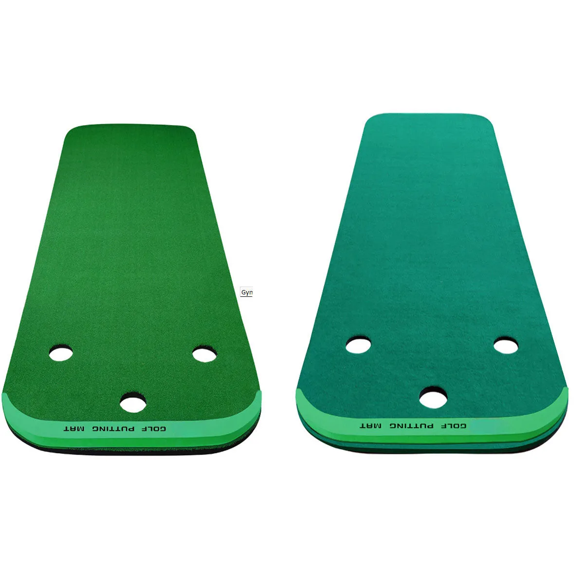 3M Golf Putting Mat Practice Training Indoor Outdoor Portable Slope Balls