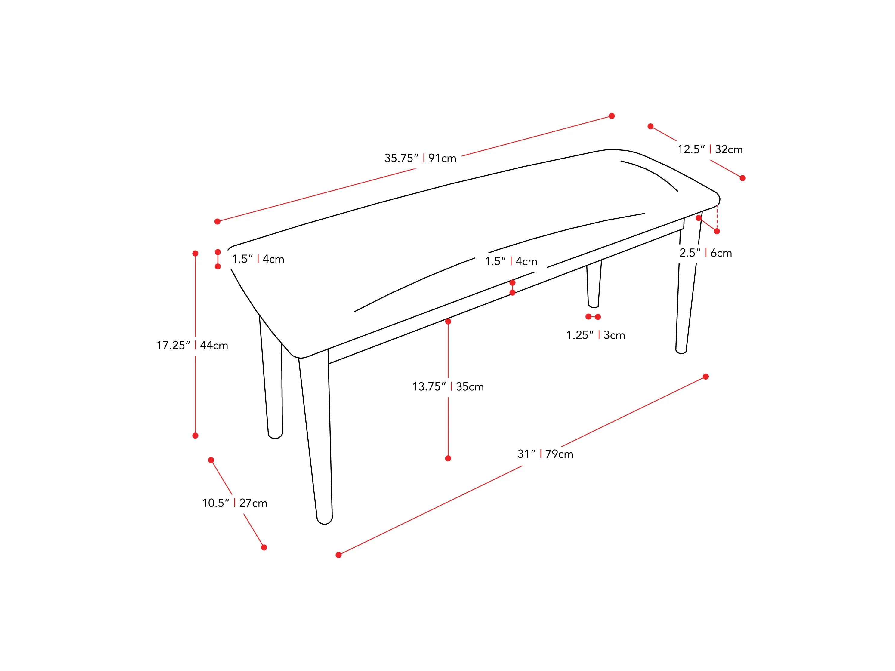 3pc Dining Set