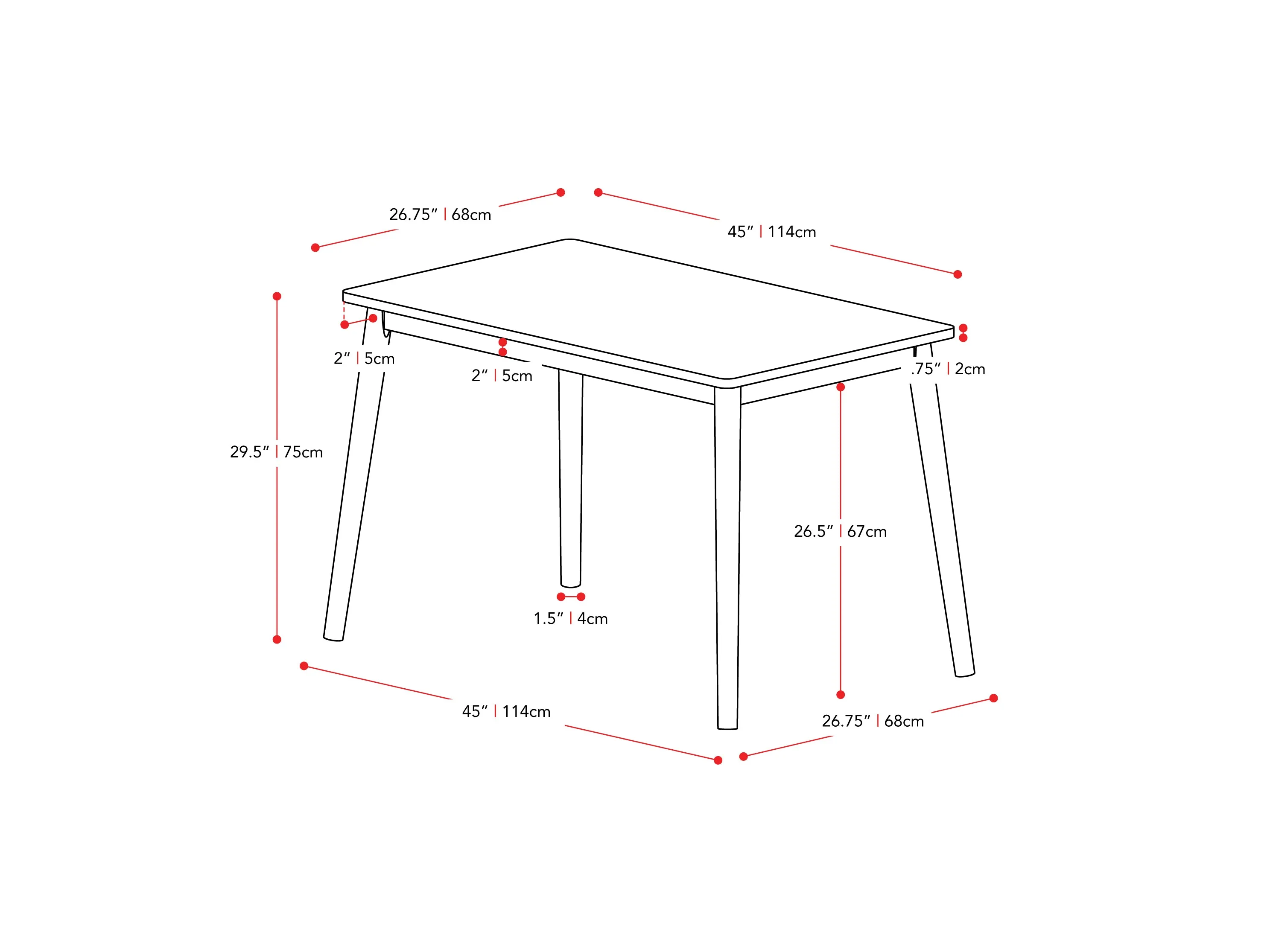 3pc Dining Set