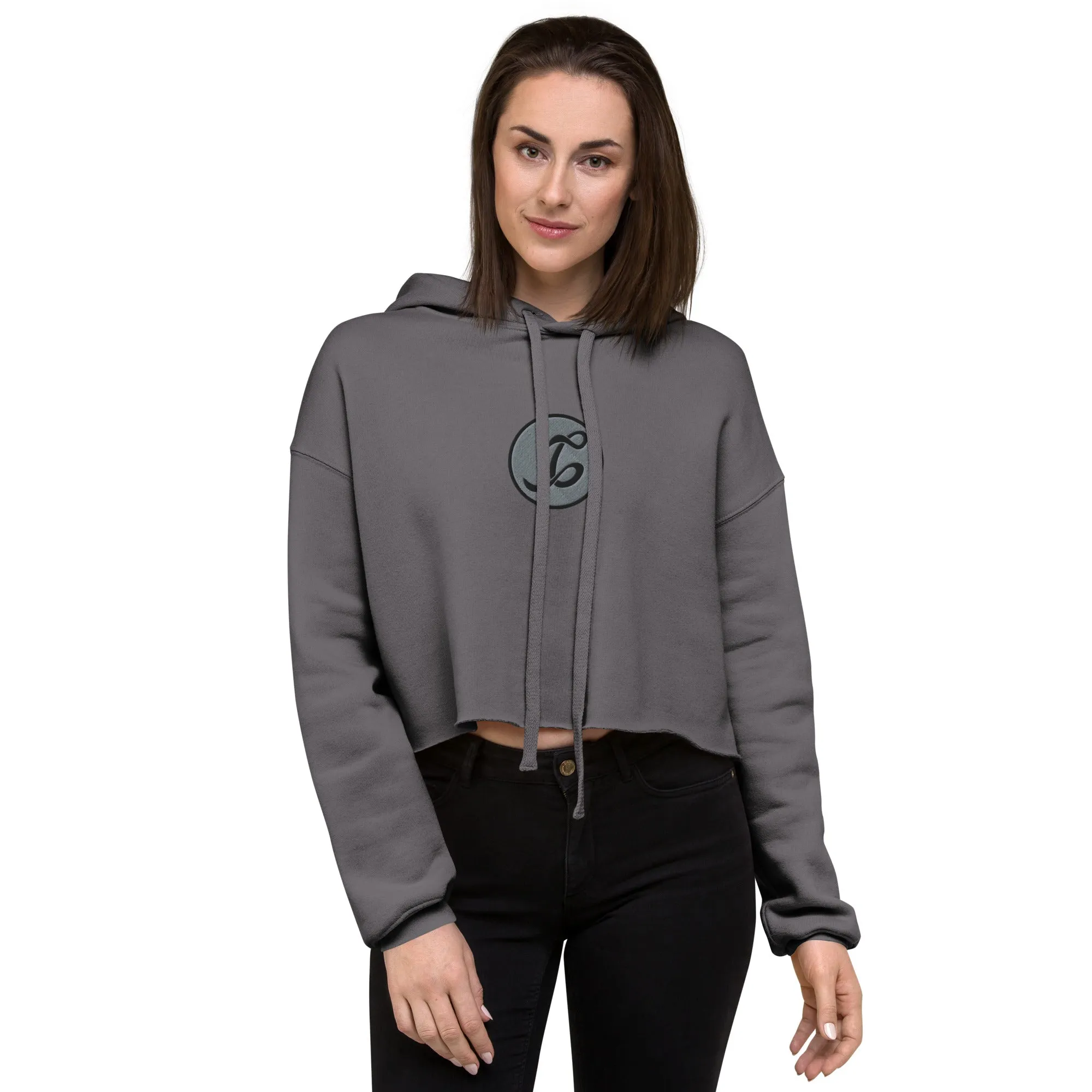 Ab-Solute Crop Top Hoodie – Signature Series Embroidered