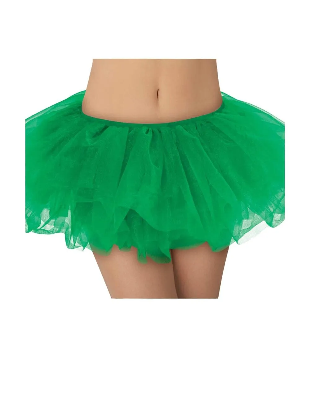 Adult Size Women's 5 Layer Tutu Skirt for Running, Dress-Up, Dance, Costumes