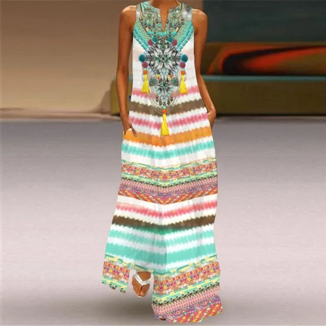 Amy Fashion - Casual Sexy Boho Beach Dresses