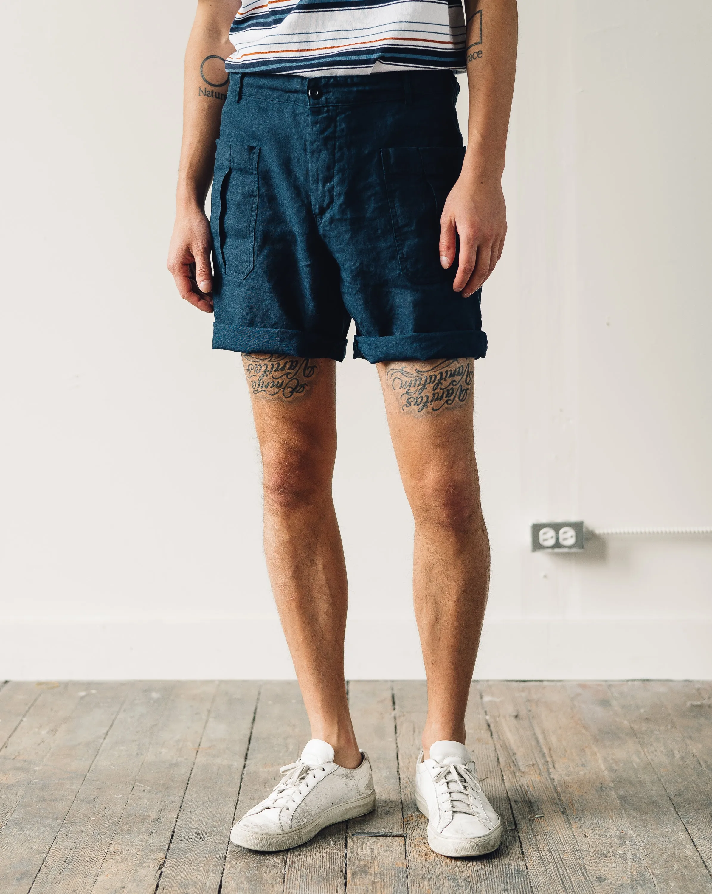 Arpenteur Olona Shorts, Navy