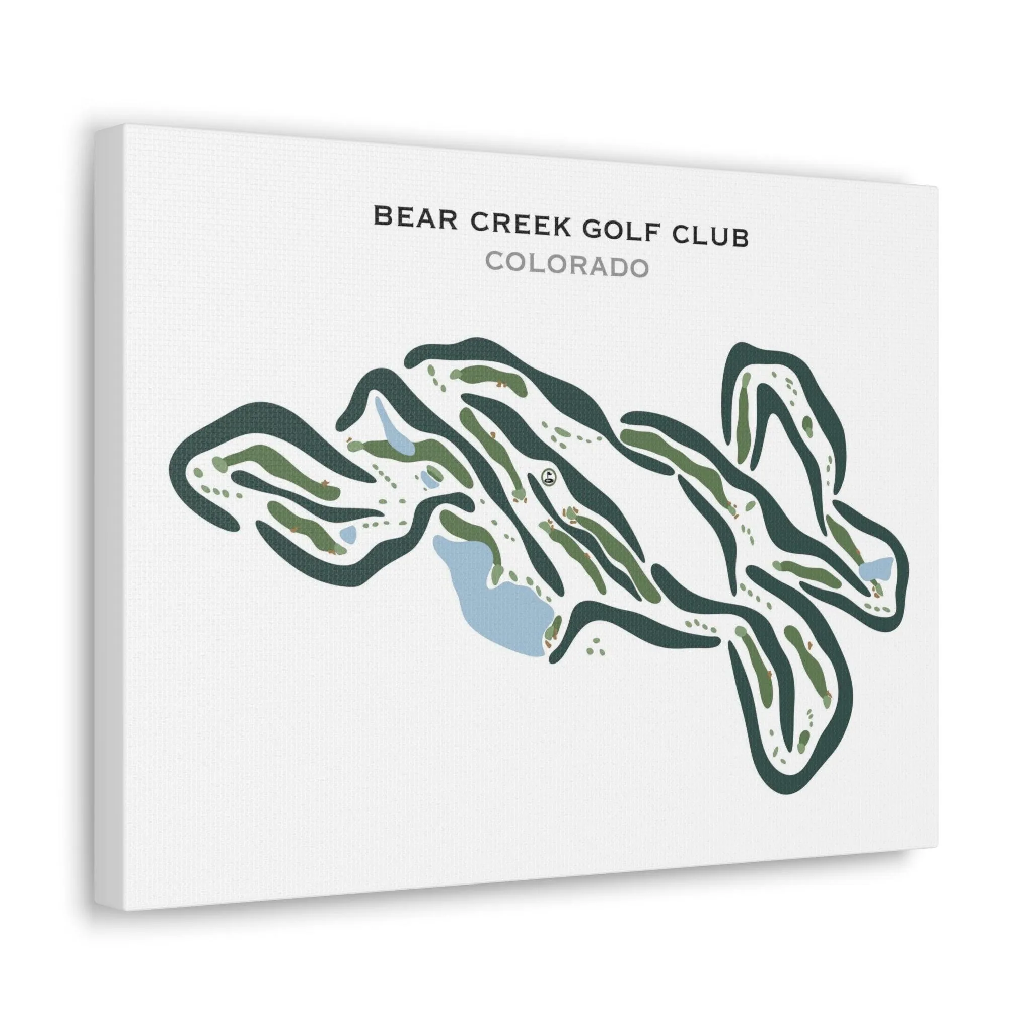 Bear Creek Golf Club, Colorado - Printed Golf Courses