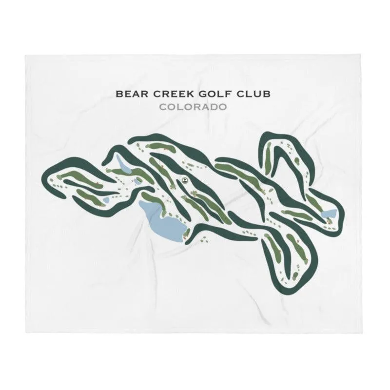 Bear Creek Golf Club, Colorado - Printed Golf Courses