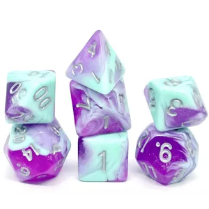 Blueberry Cheesecake RPG Dice Set