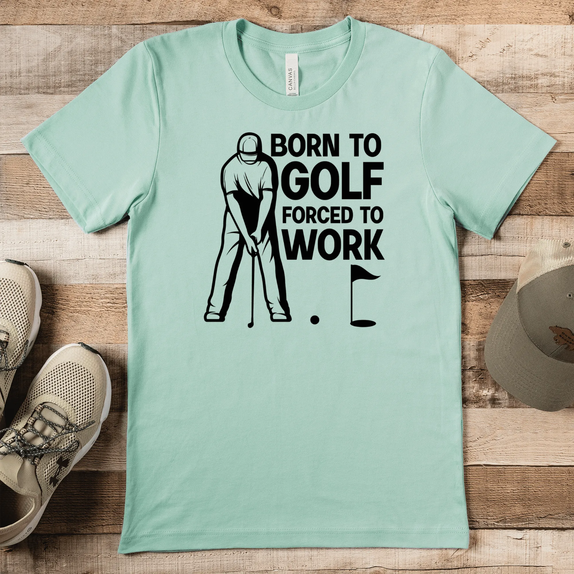 Born To Golf Mens T Shirt