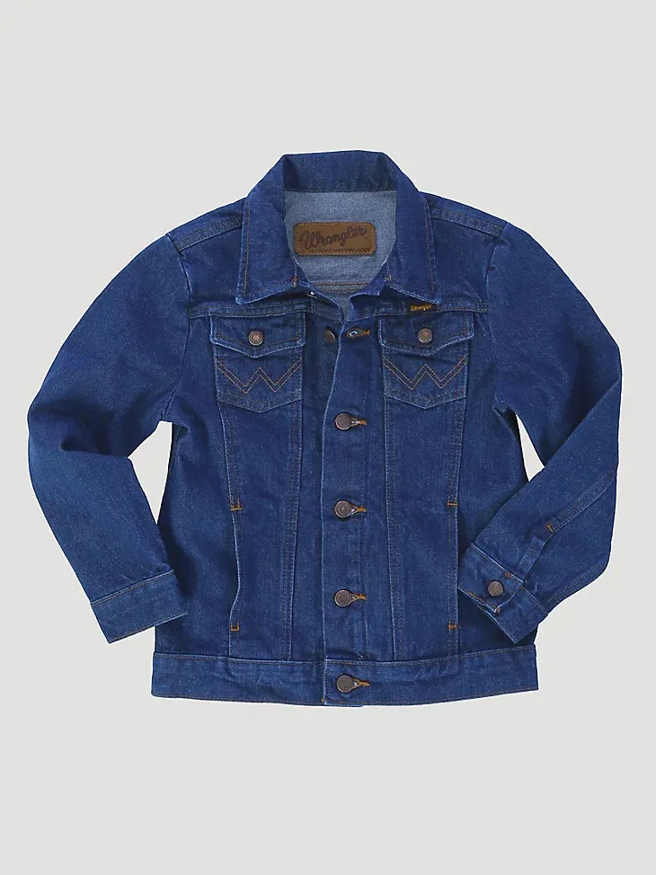 Boy's Wrangler Cowboy Cut Denim Jacket