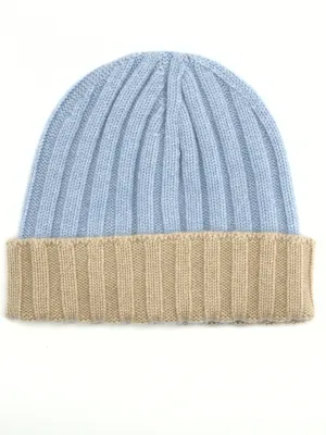 Cappello Coste Bimbo Marmolada 100% Cashmere