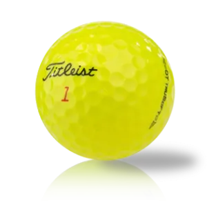 Custom Titleist DT TruSoft Yellow