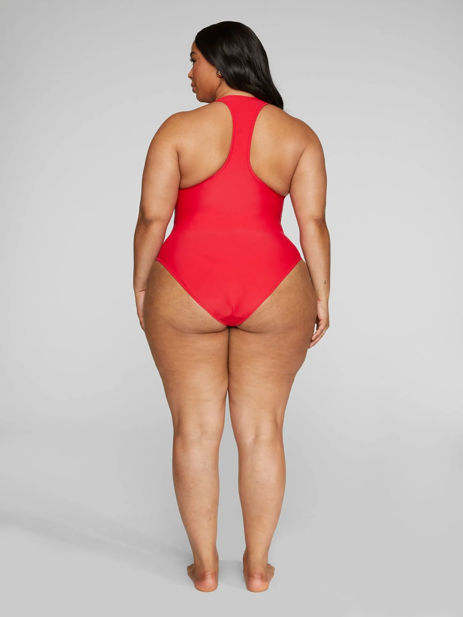 Dascha Zip-Up One-Piece Swimsuit