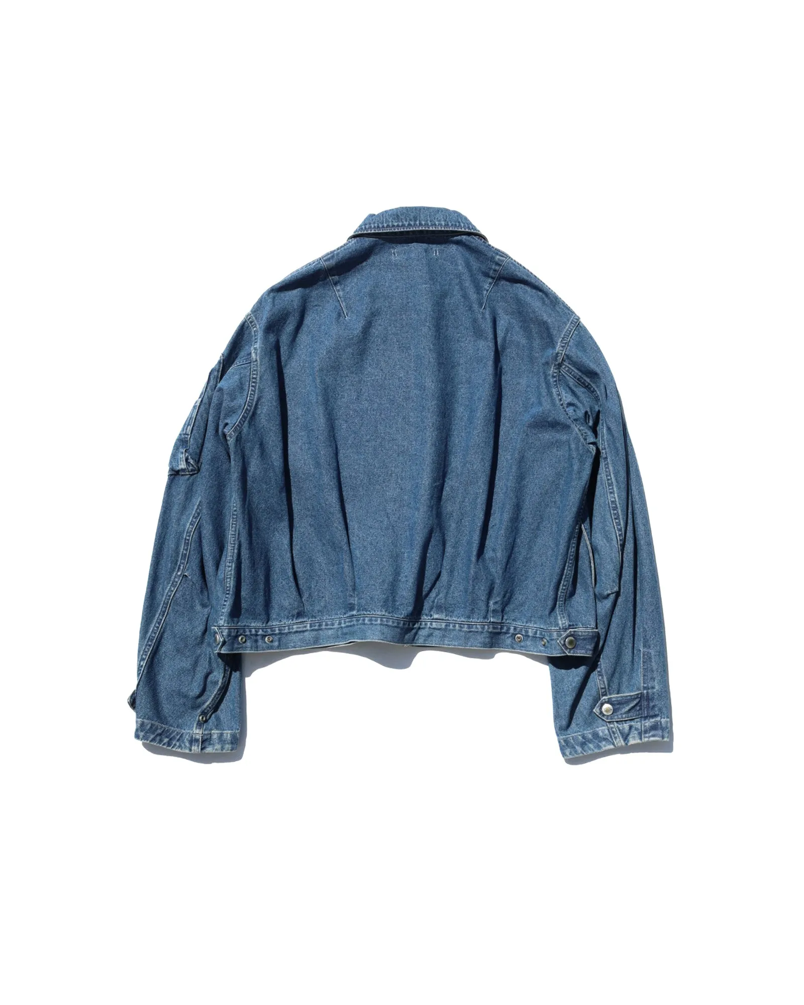 Deadstock Denim Flight Jacket