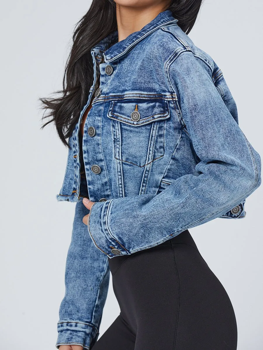 Desire Denim Jacket - Medium Wash