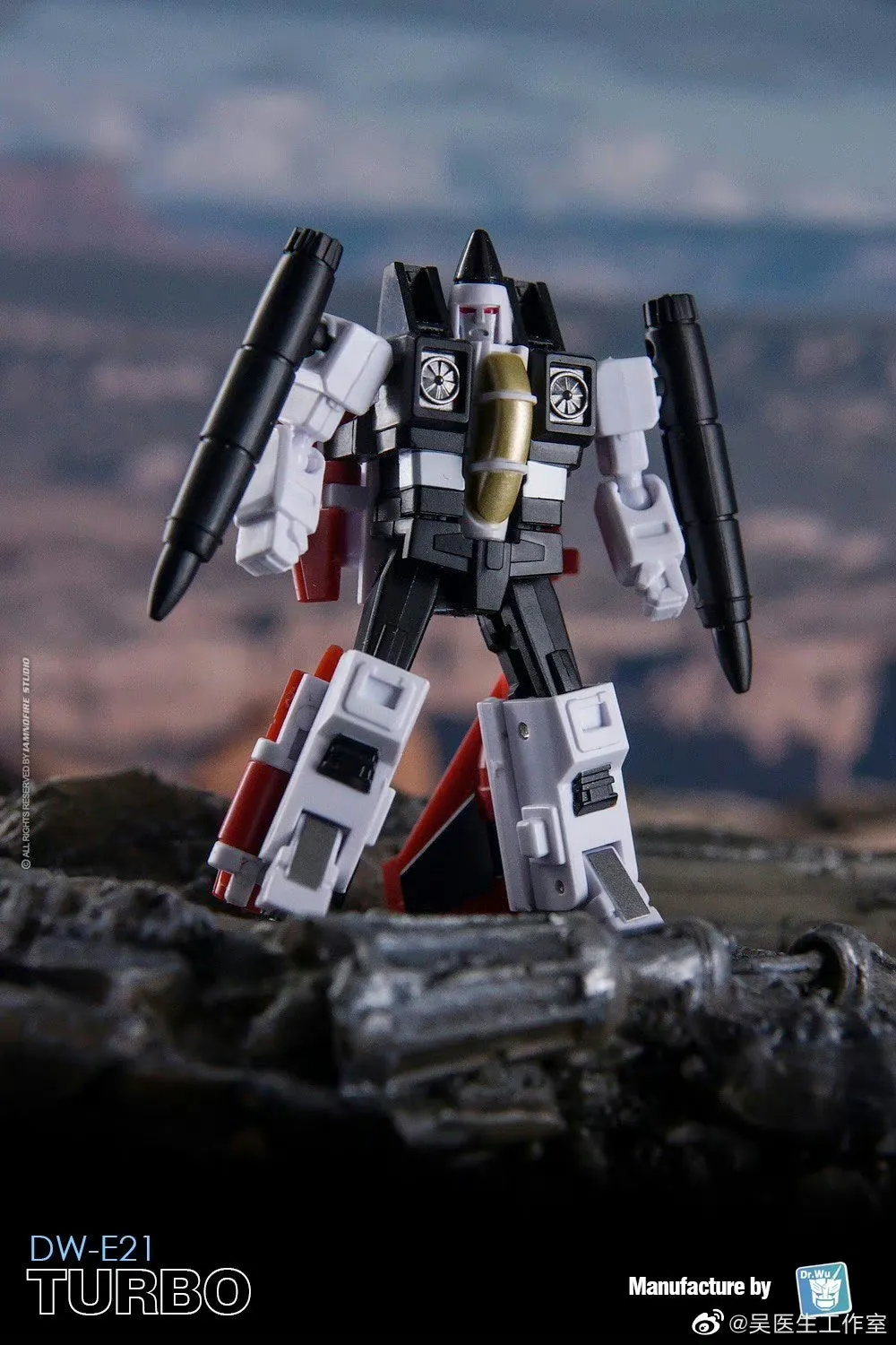 Dr.Wu & Mechanic Studio Extreme Warfare 4 Sets DW-E19 Profel / E20 Elegy / E21 Space / E22 Turbo (Thrust / Dirge / Cosmos / Ramjet) fit to Earthrise Titan Class 2 in 1 set 4.5cm