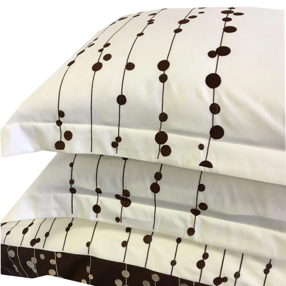 Ellis Embroidered 3-Piece Duvet Cover Sets