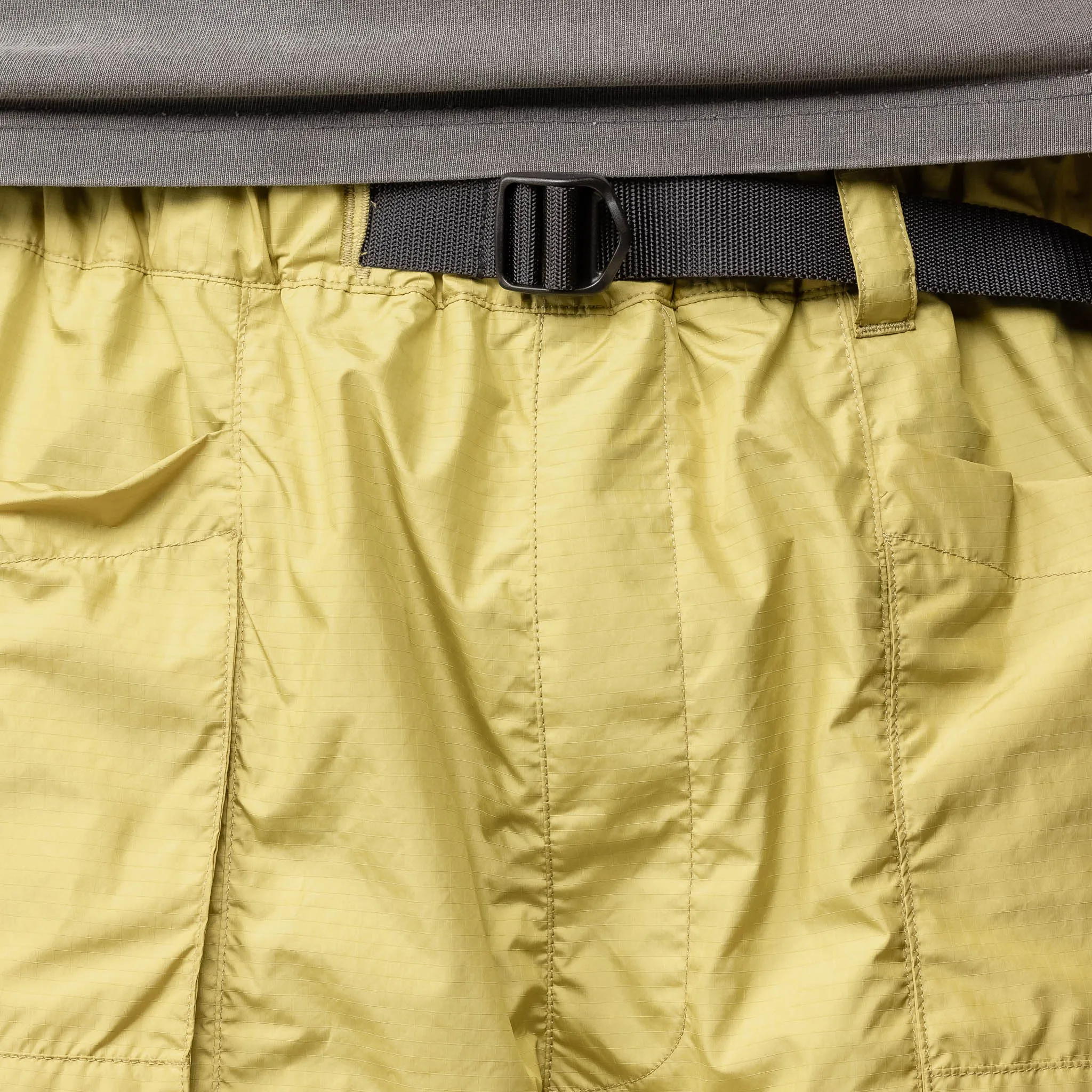 Goldwin - Rip Stop Light Cargo Shorts - Acid Yellow