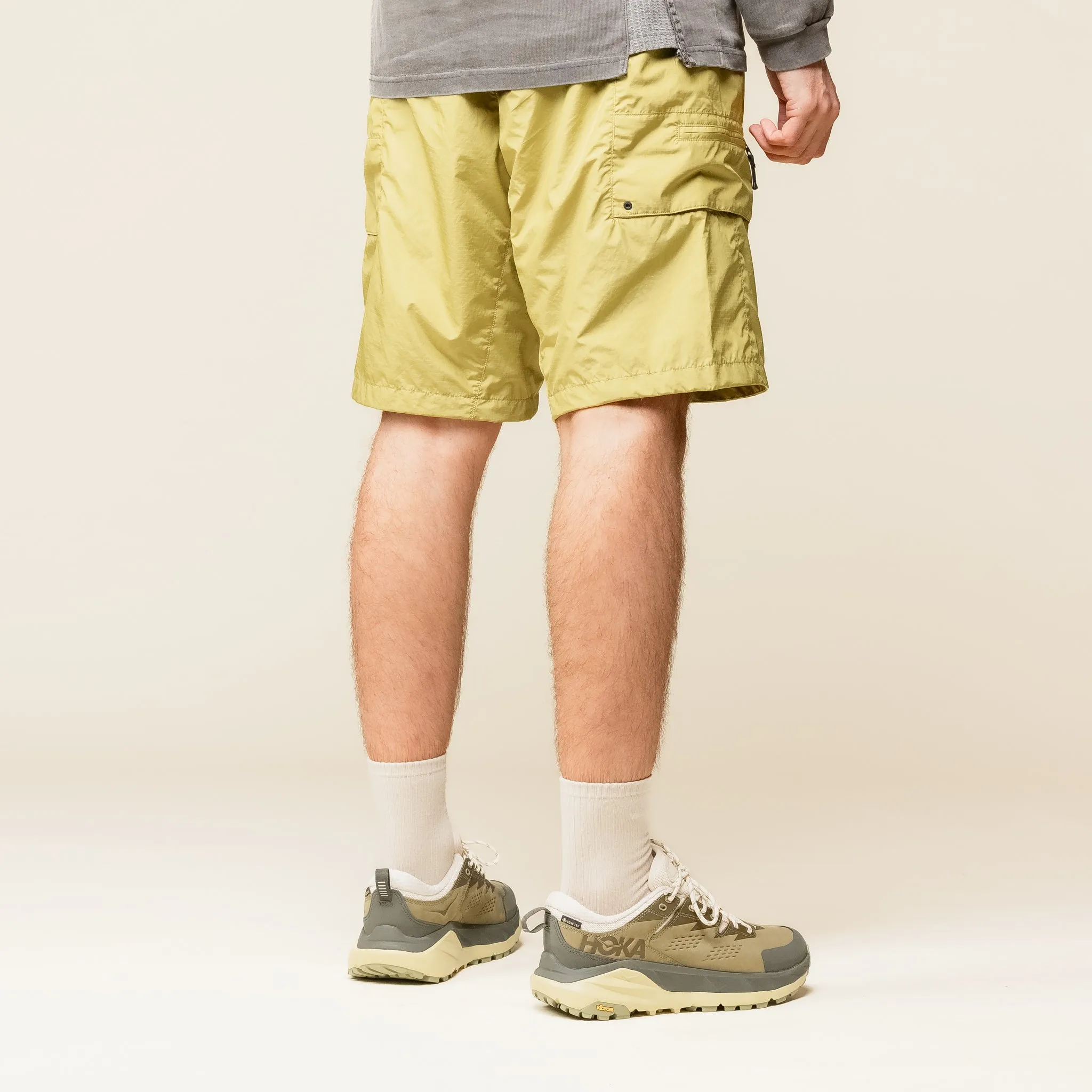 Goldwin - Rip Stop Light Cargo Shorts - Acid Yellow