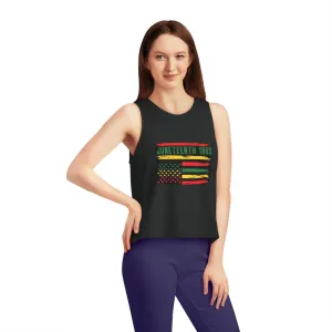 Juneteenth Women's Dancer Cropped Tank Top