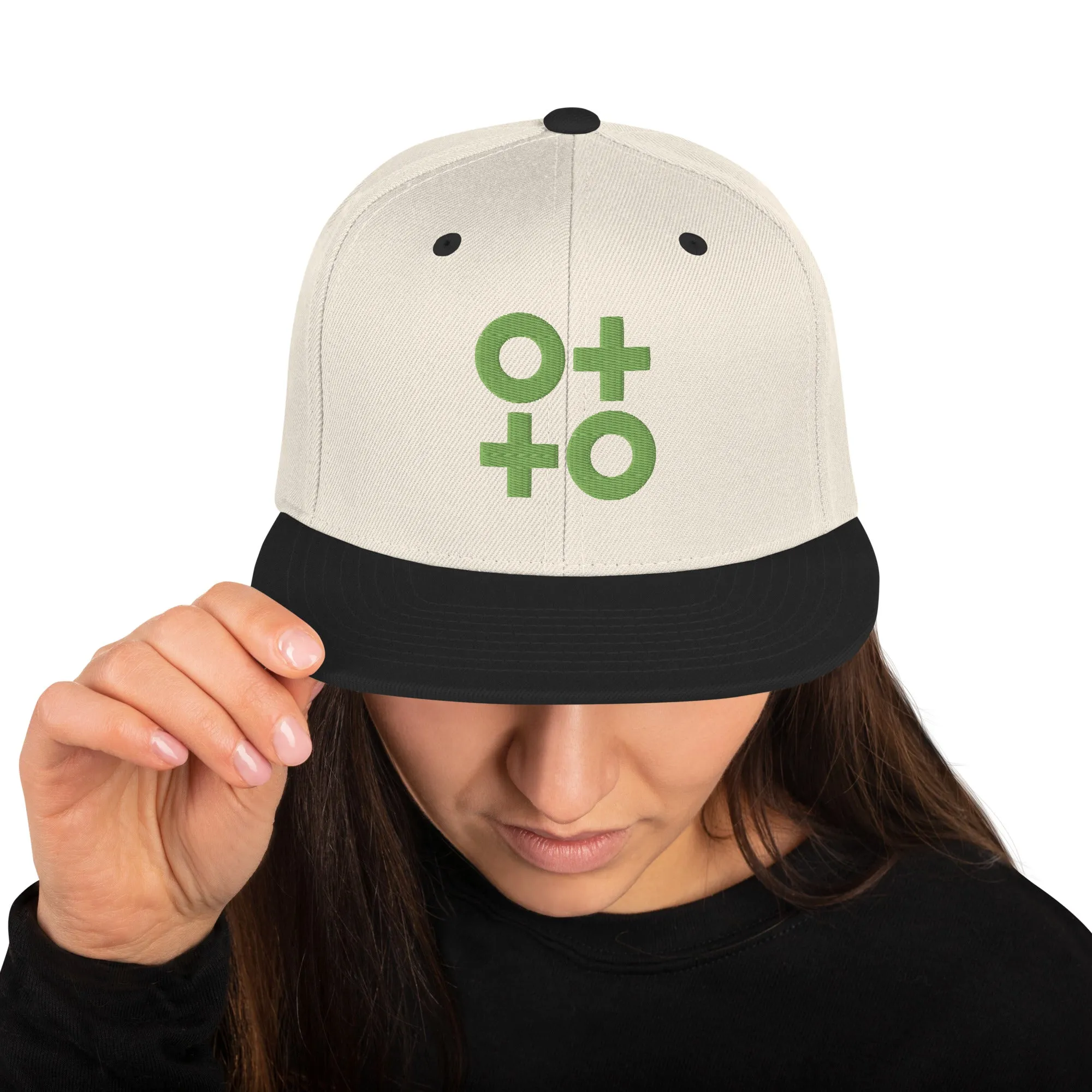 Kiwi Green Otto Women's and Men's Snapback Hat