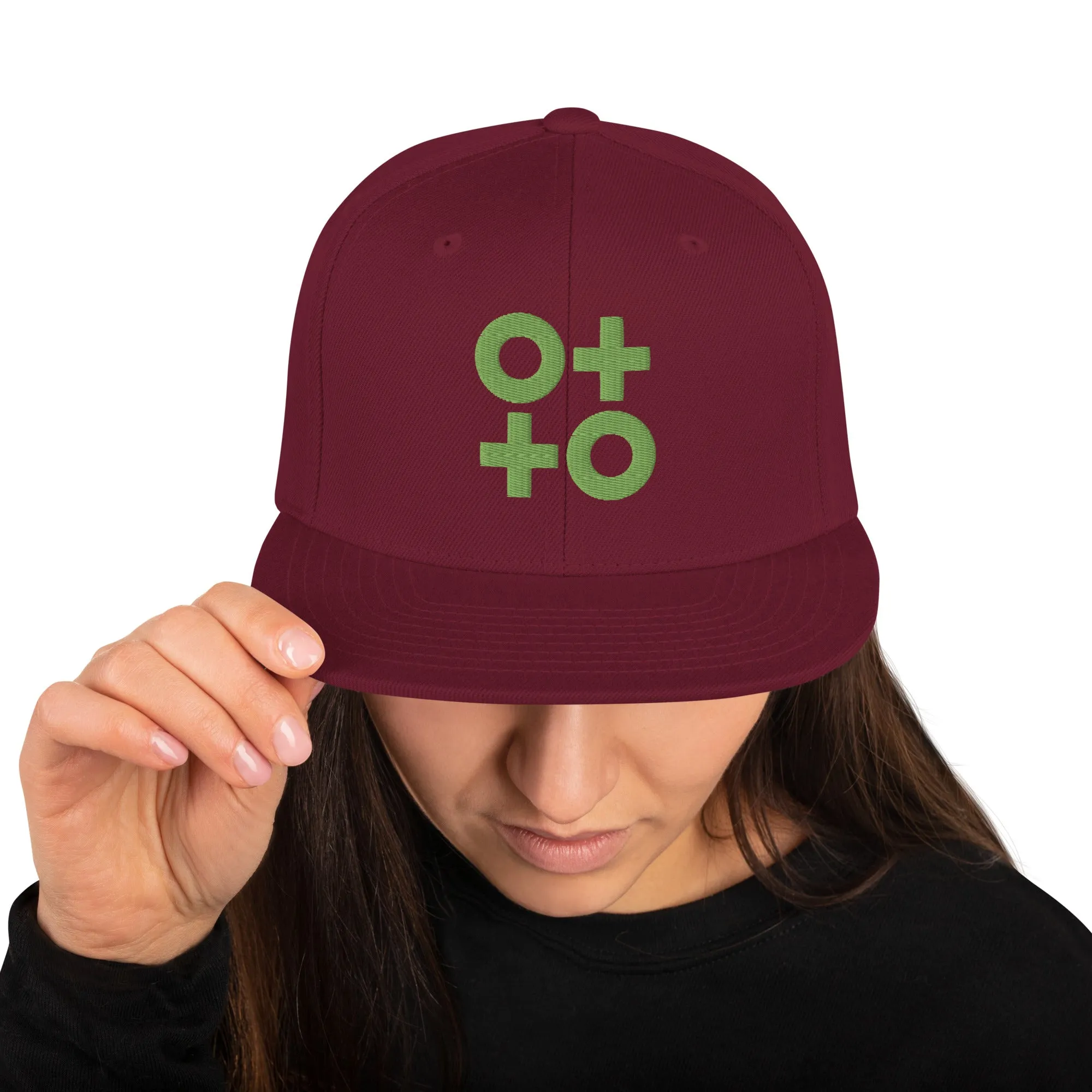 Kiwi Green Otto Women's and Men's Snapback Hat