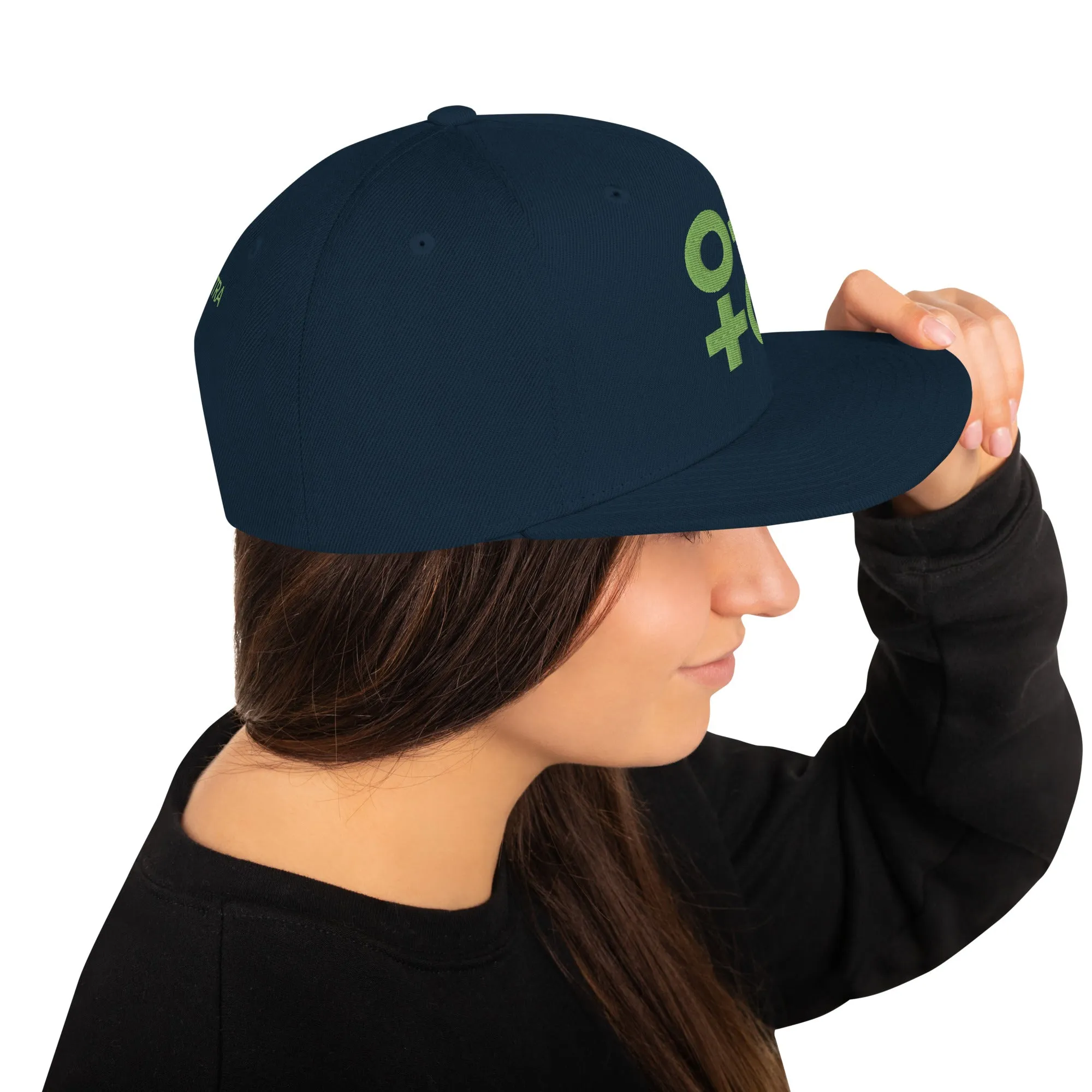 Kiwi Green Otto Women's and Men's Snapback Hat