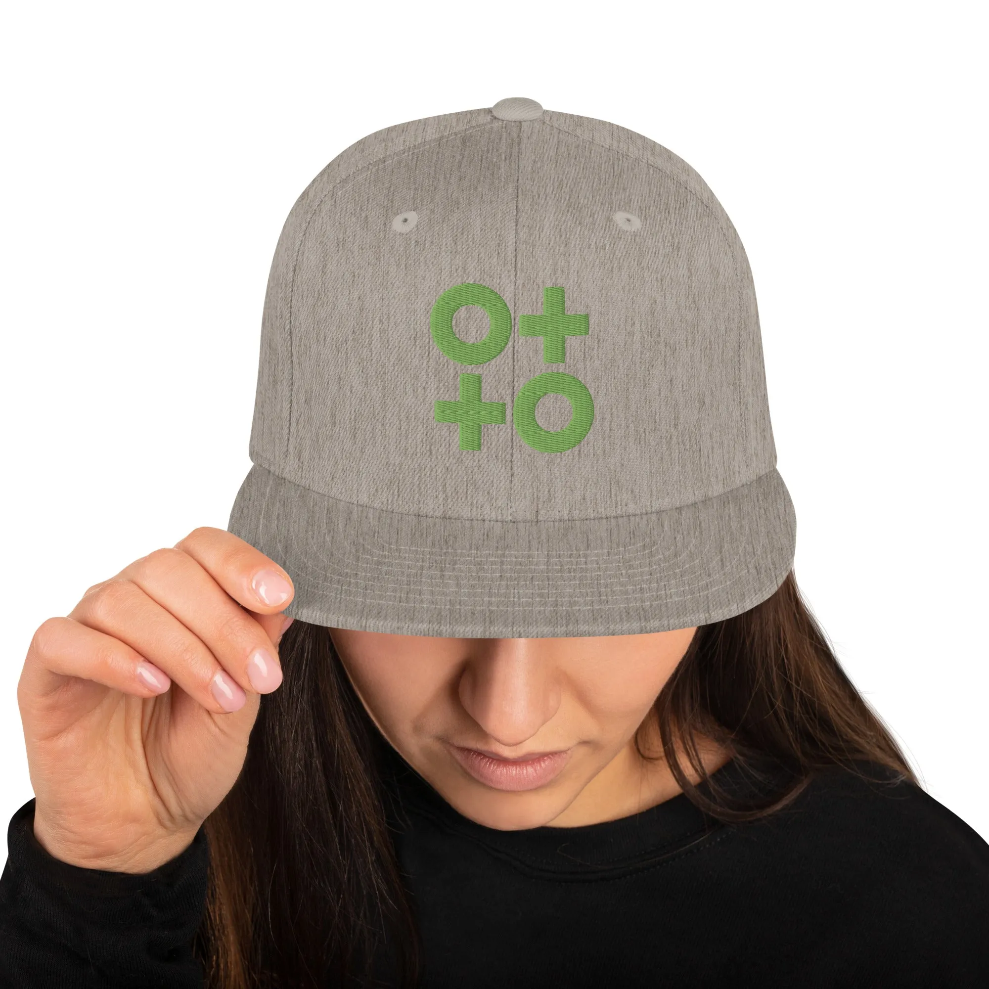 Kiwi Green Otto Women's and Men's Snapback Hat