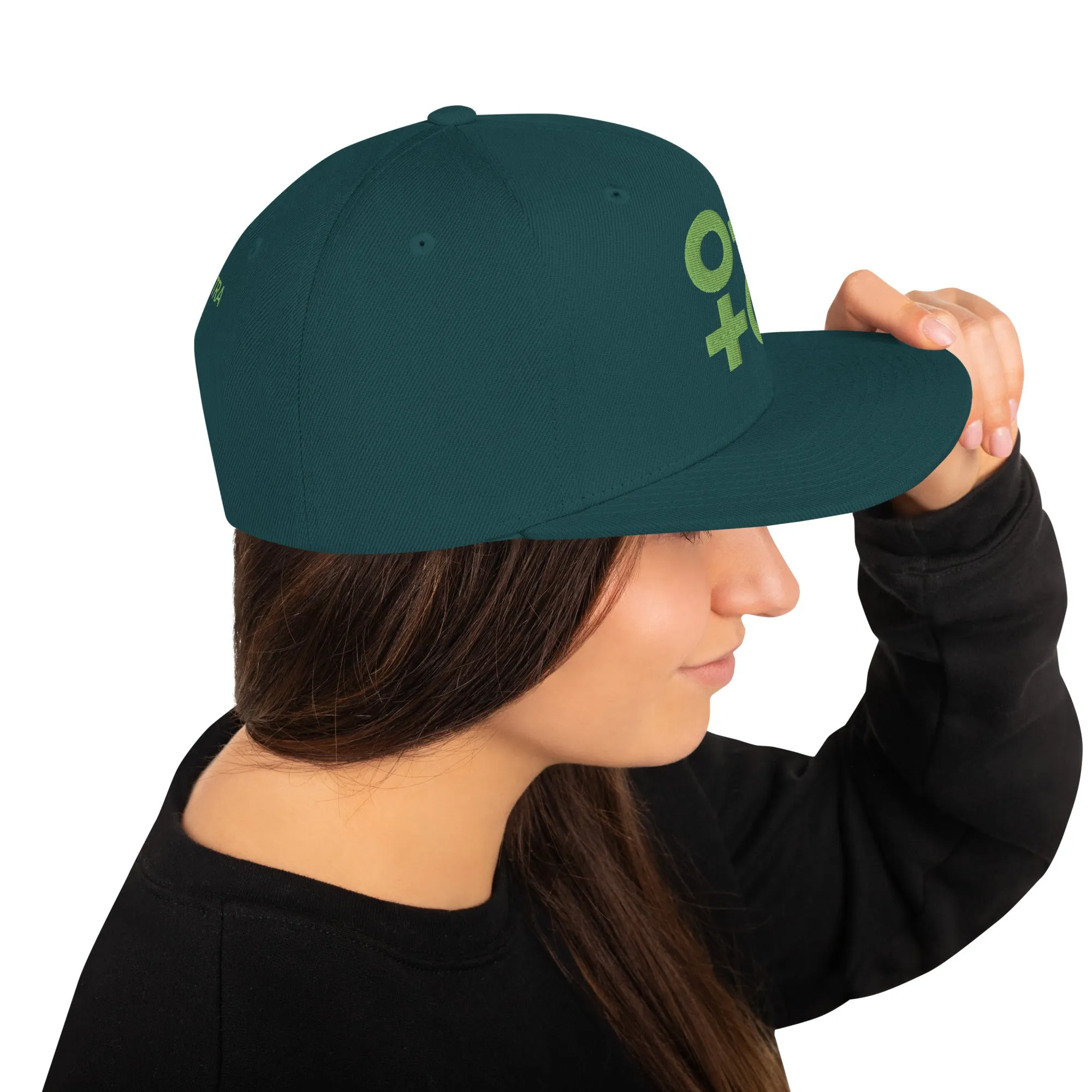 Kiwi Green Otto Women's and Men's Snapback Hat