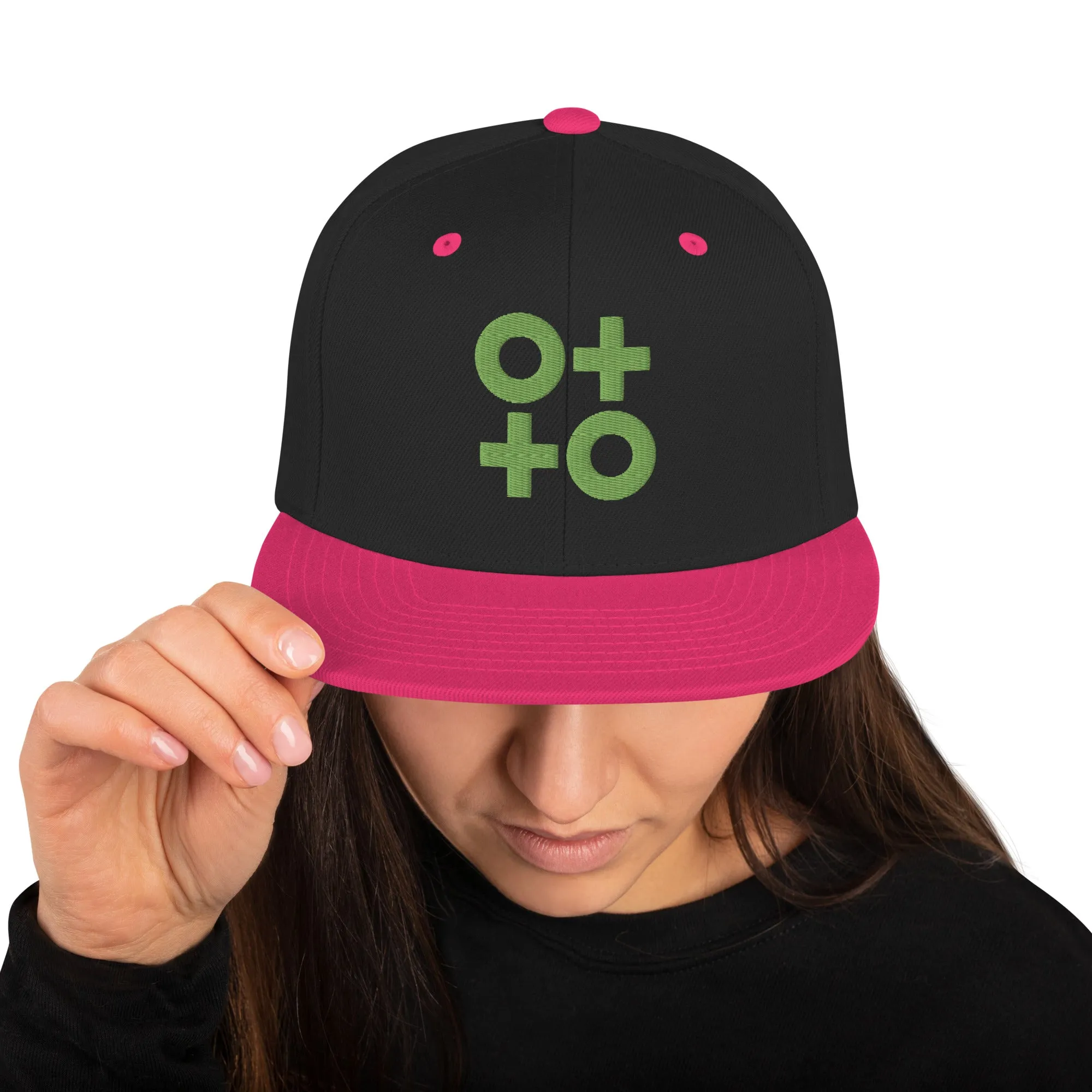 Kiwi Green Otto Women's and Men's Snapback Hat