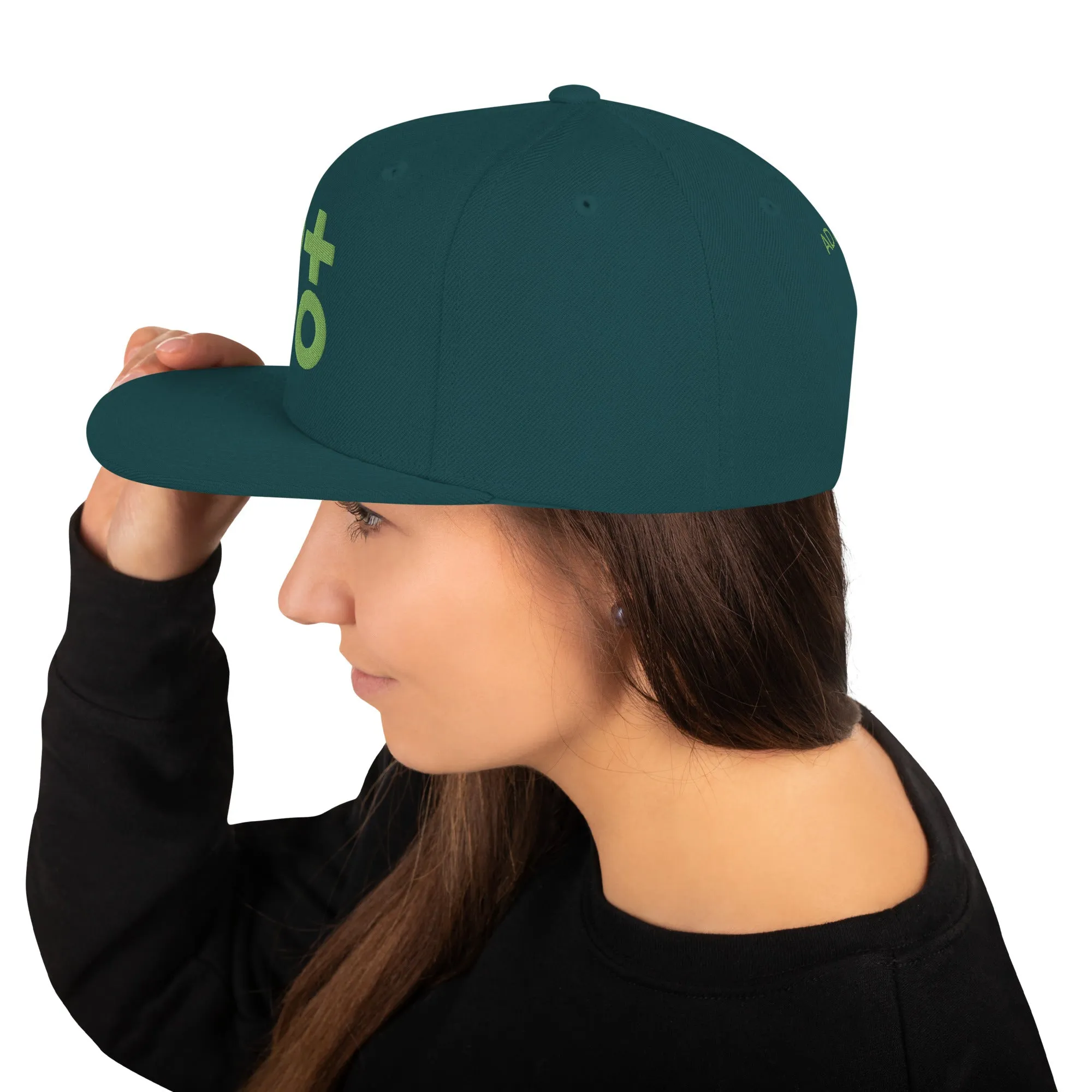 Kiwi Green Otto Women's and Men's Snapback Hat