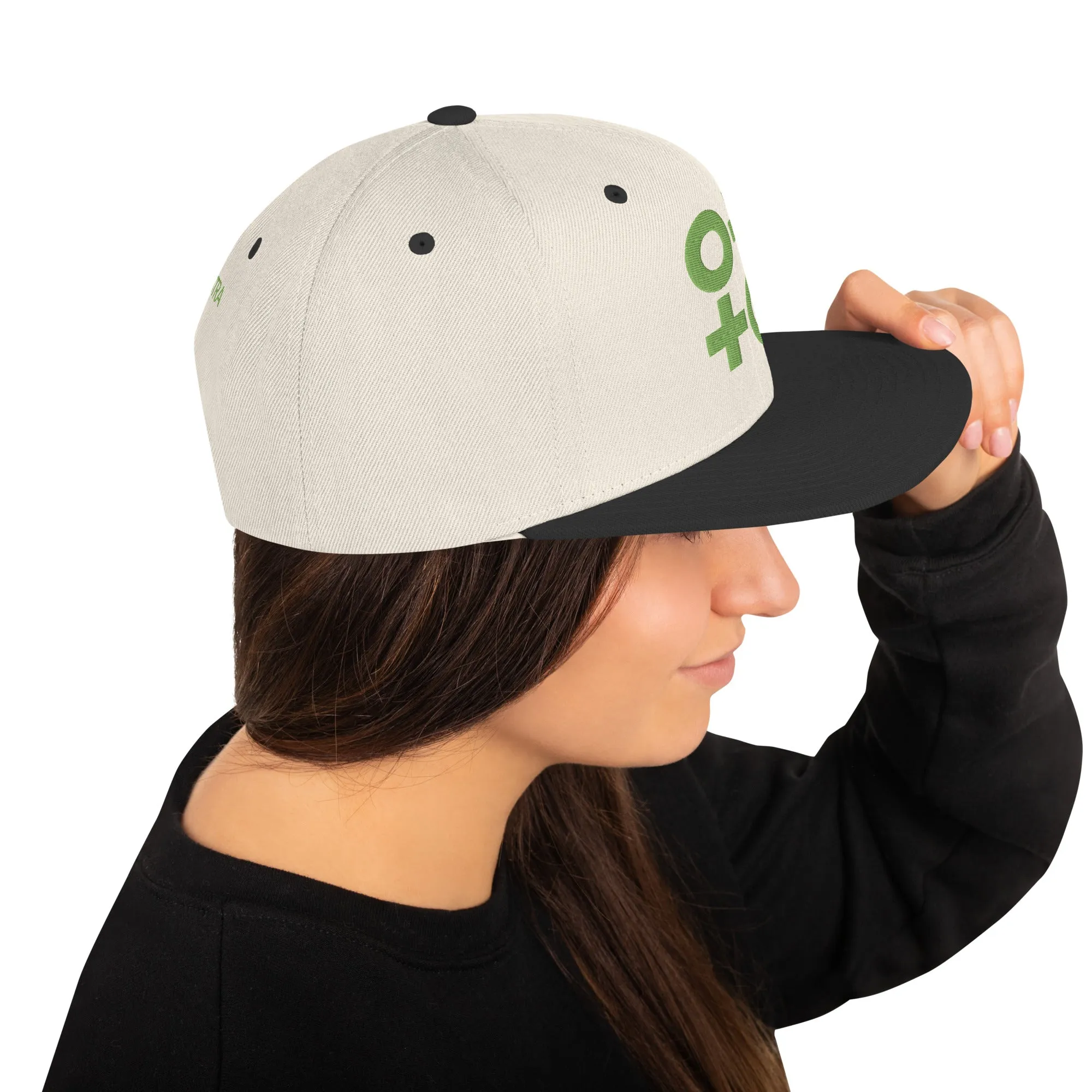 Kiwi Green Otto Women's and Men's Snapback Hat