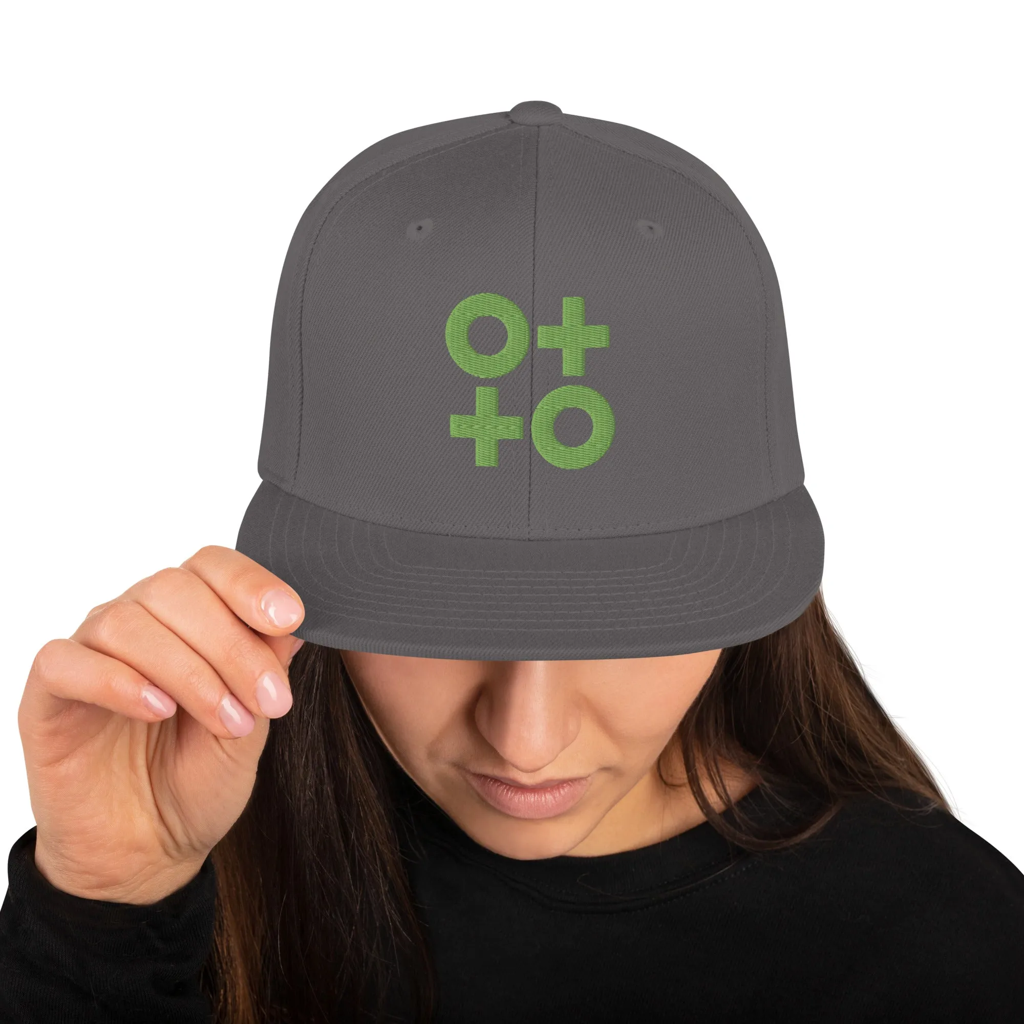 Kiwi Green Otto Women's and Men's Snapback Hat