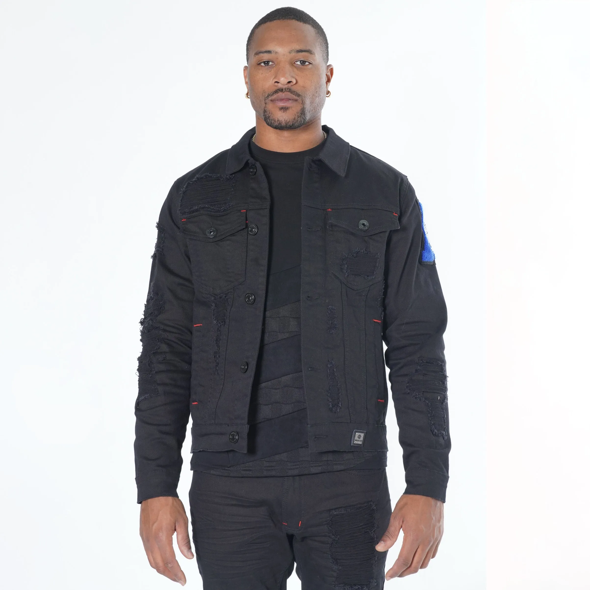 M1090 Leaders Denim Jacket - Black