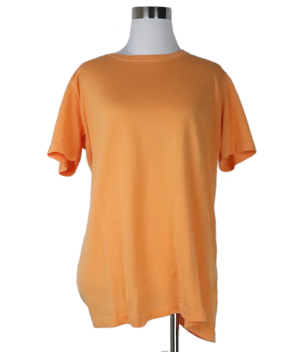 Malo Orange Shortsleeve Crewneck sz 12