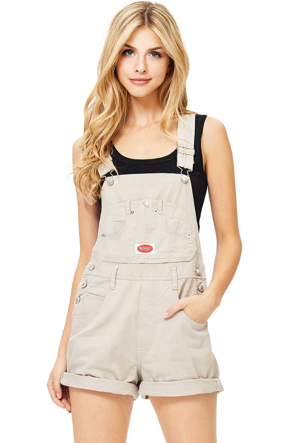 Relay Twill Shortalls