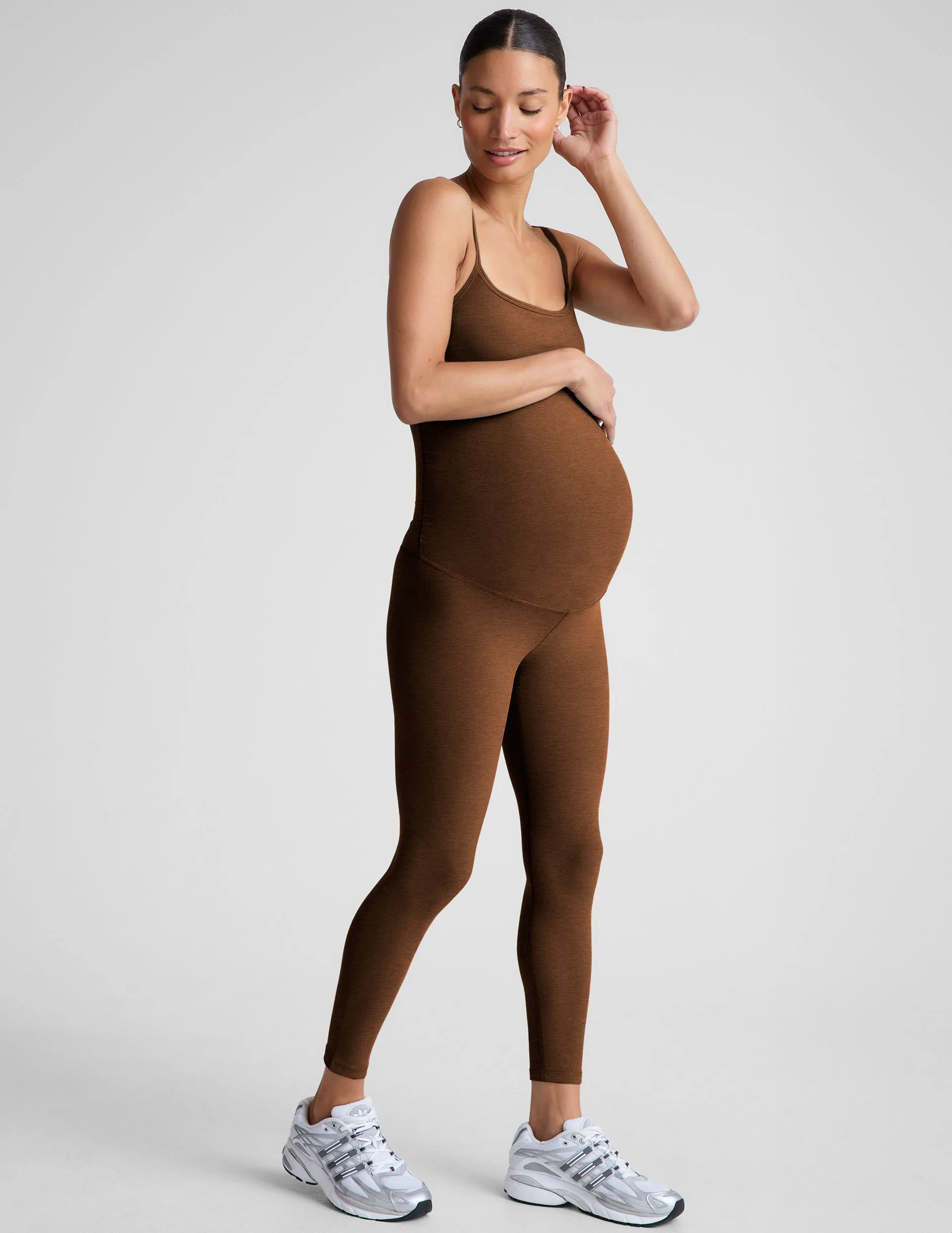 Spacedye Uplevel Maternity Jumpsuit