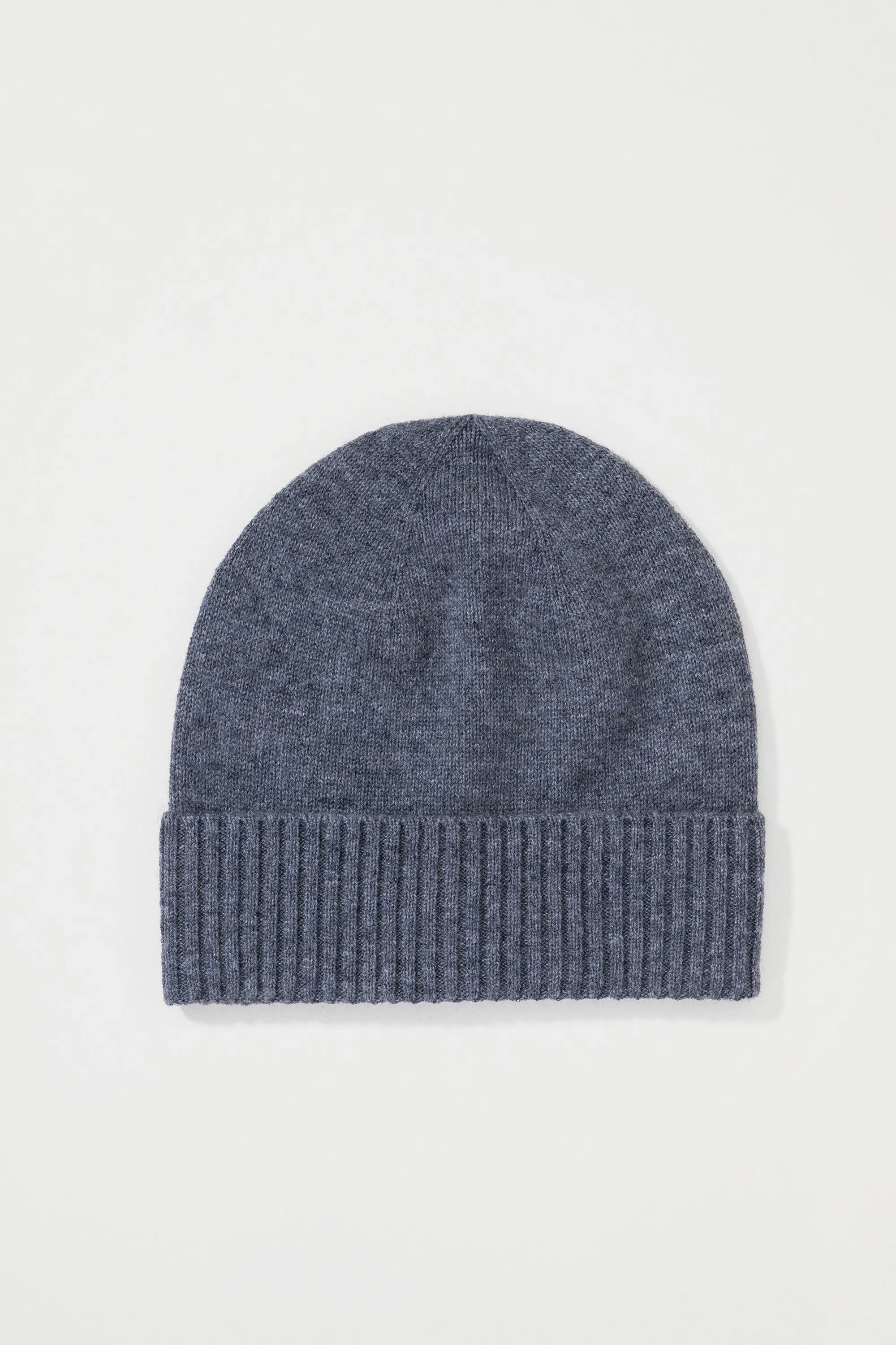 Unisex Plain Beanie Hat - Derby Grey