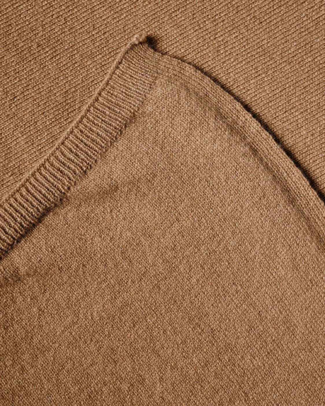 Women's Pure Cashmere Poncho Camel